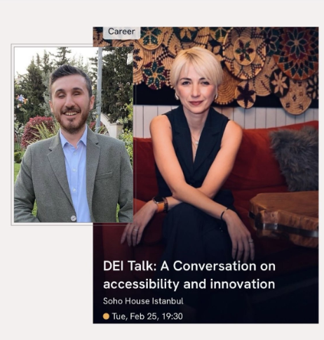 Binclusive accessibility and inclusion talk at Soho House